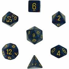 Speckled Twilight 7 Dice Set - CHX25366